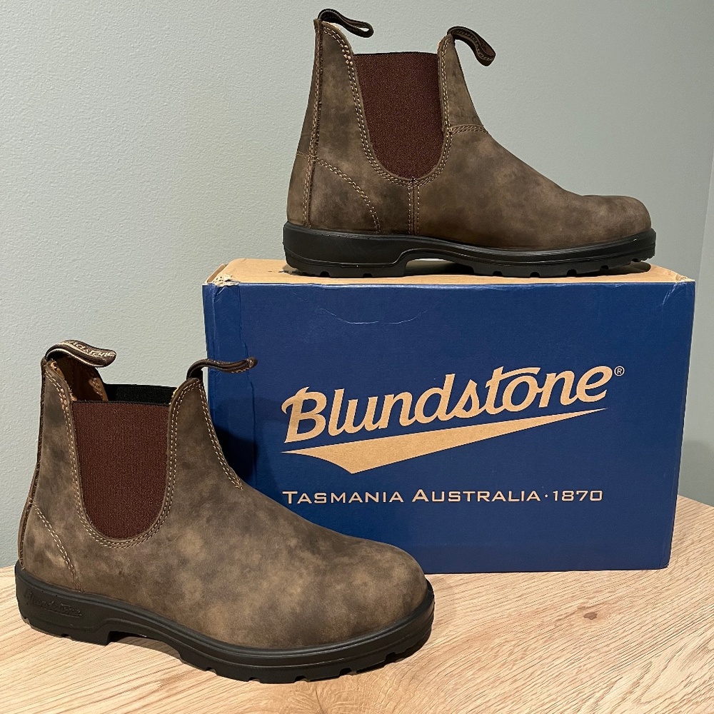 Blundstone #585 Chelsea Boot -Rustic Brown